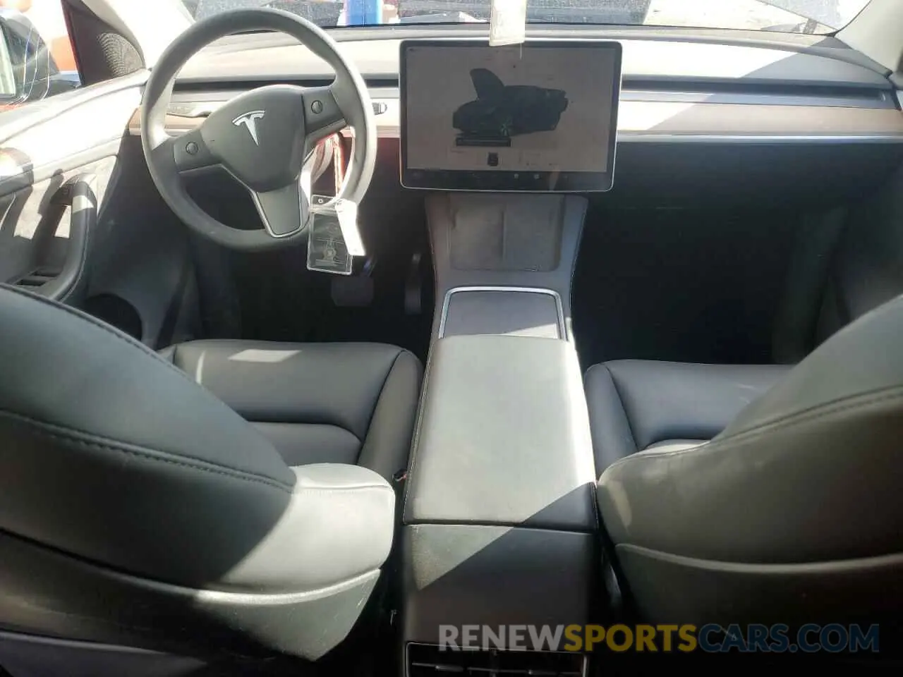8 fotografías del automóvil dañado 7SAYGDEE2RA252101 TESLA MODEL Y 2024