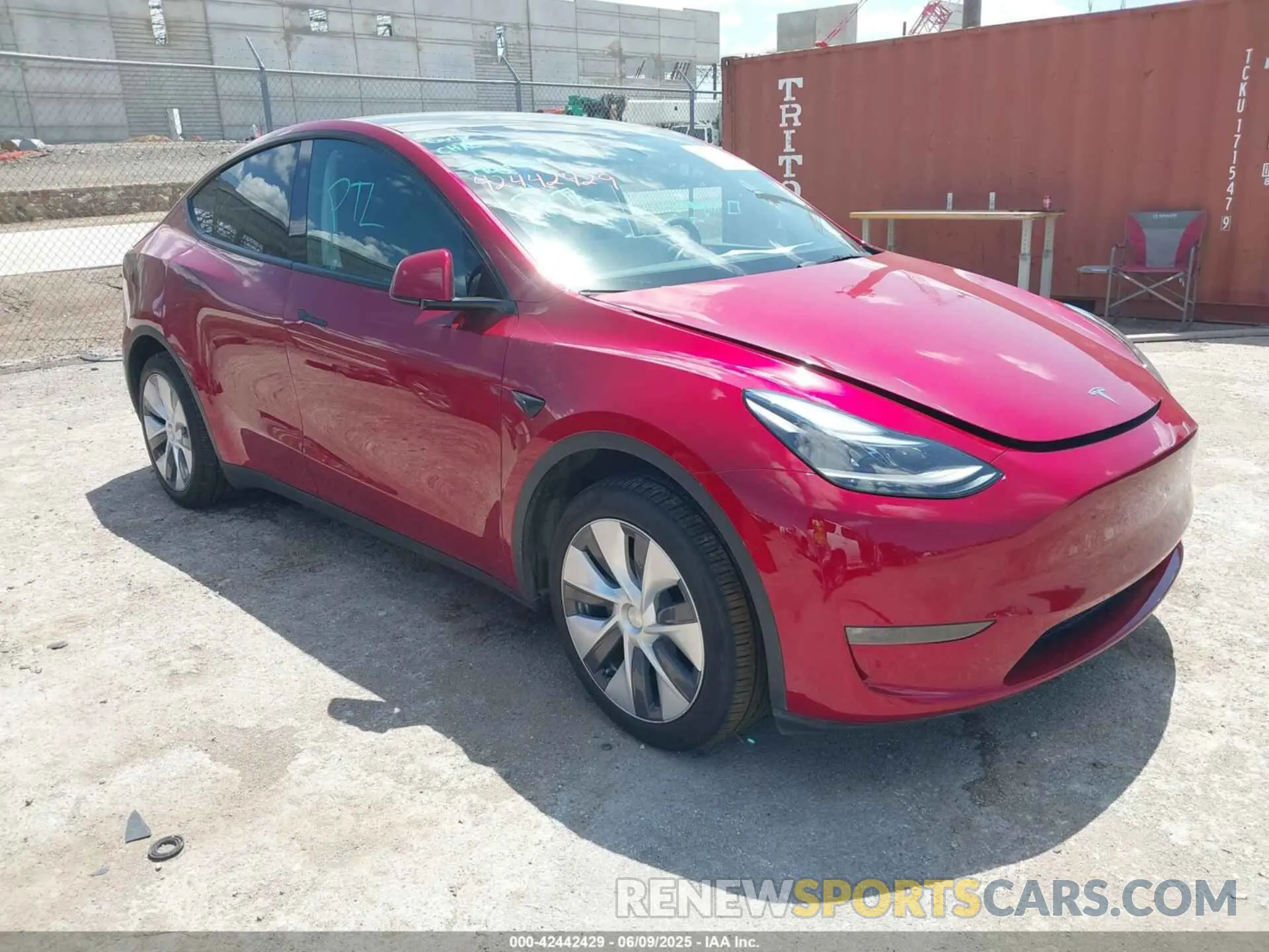1 fotografías del automóvil dañado 7SAYGDEE2RA281209 TESLA MODEL Y 2024