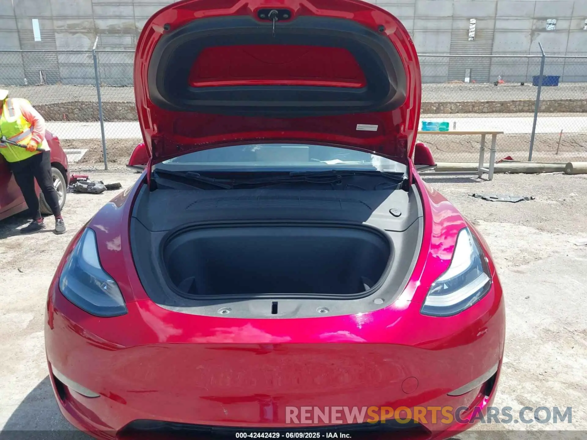 10 fotografías del automóvil dañado 7SAYGDEE2RA281209 TESLA MODEL Y 2024