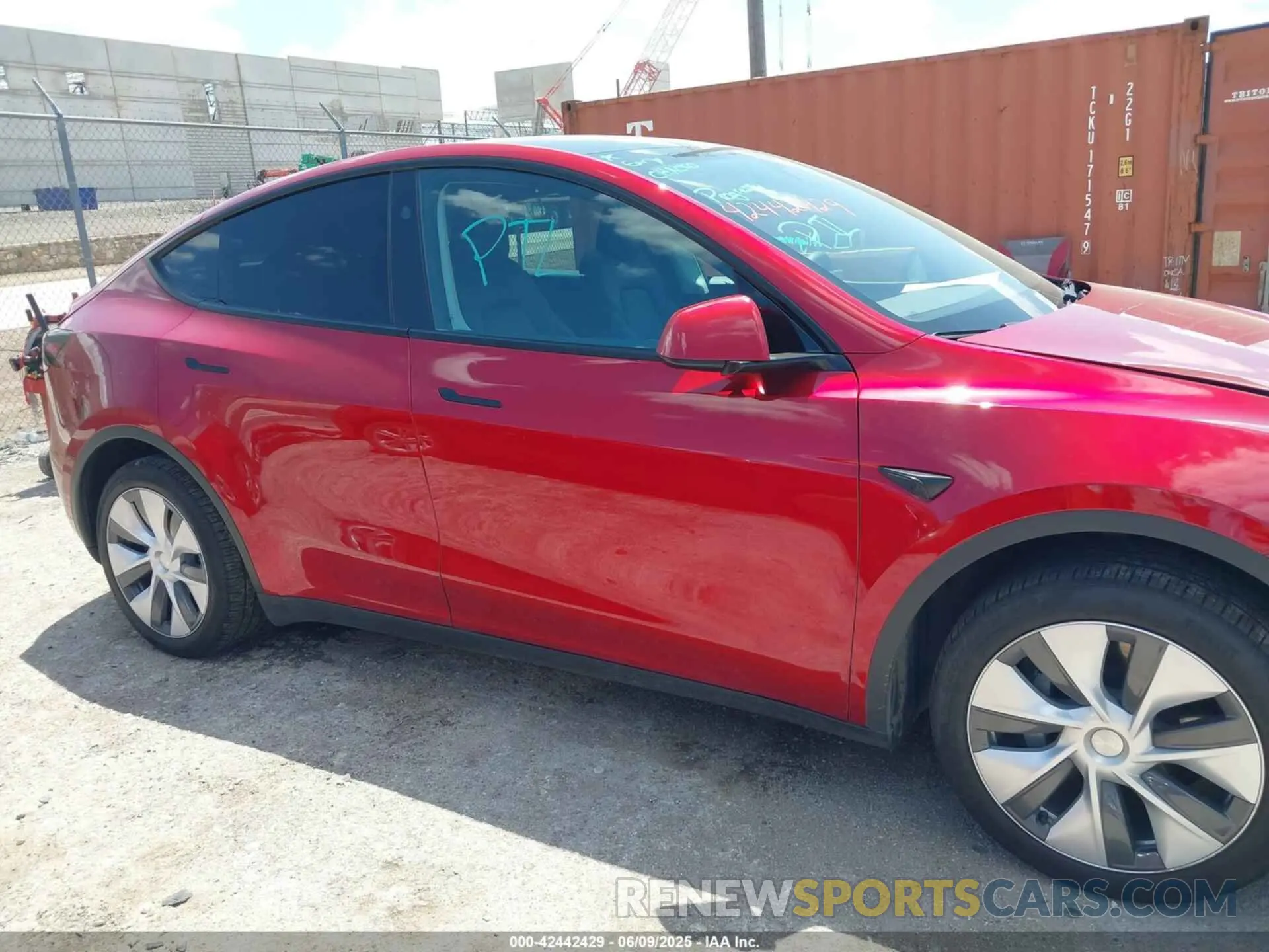 12 fotografías del automóvil dañado 7SAYGDEE2RA281209 TESLA MODEL Y 2024