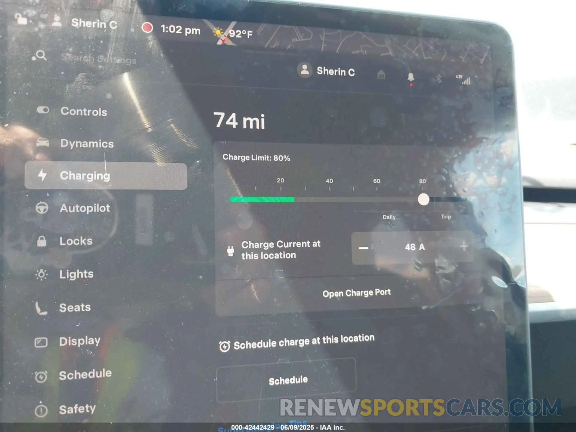 16 fotografías del automóvil dañado 7SAYGDEE2RA281209 TESLA MODEL Y 2024