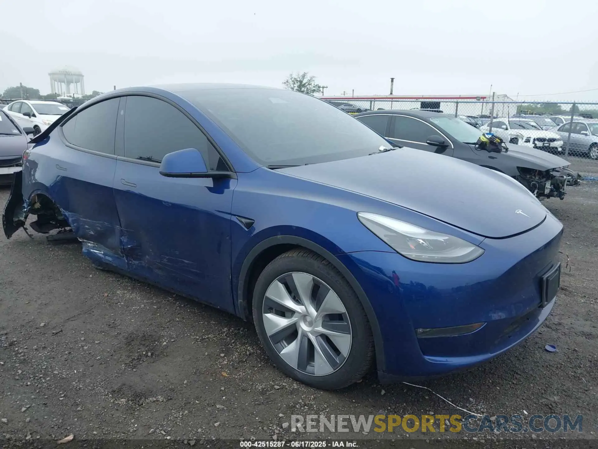 1 fotografías del automóvil dañado 7SAYGDEE2RA287463 TESLA MODEL Y 2024
