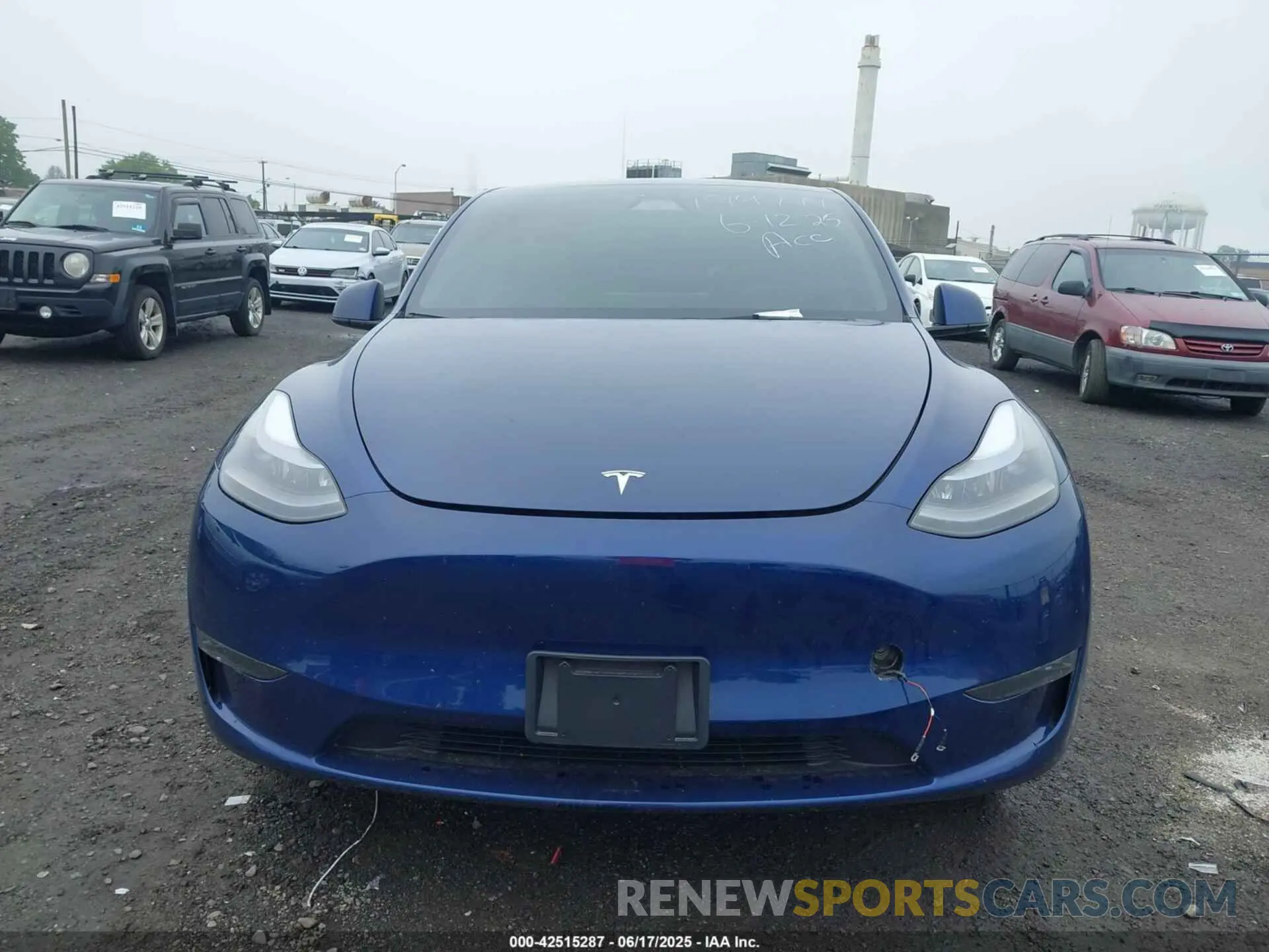 11 fotografías del automóvil dañado 7SAYGDEE2RA287463 TESLA MODEL Y 2024
