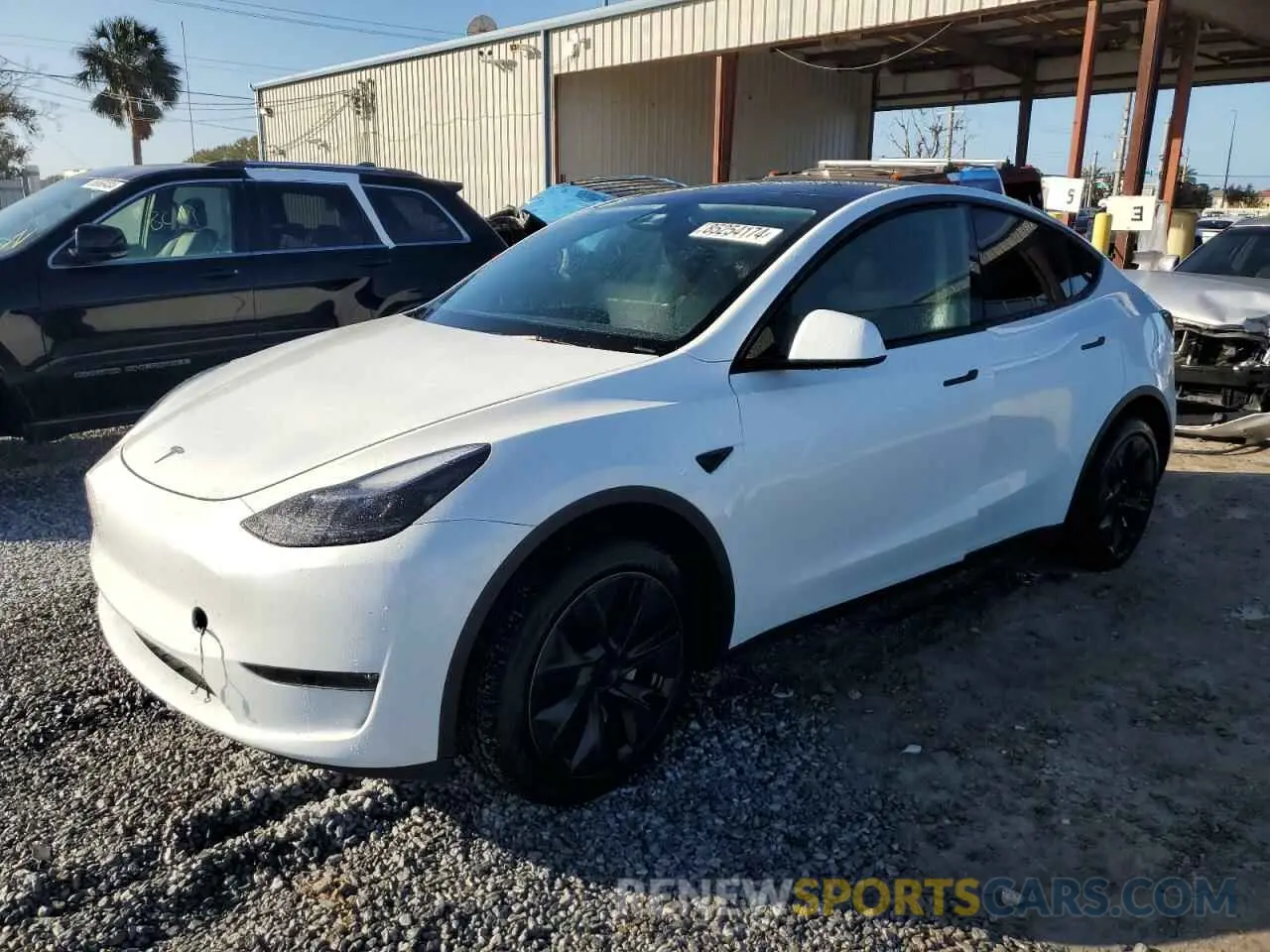 1 fotografías del automóvil dañado 7SAYGDEE2RA309879 TESLA MODEL Y 2024