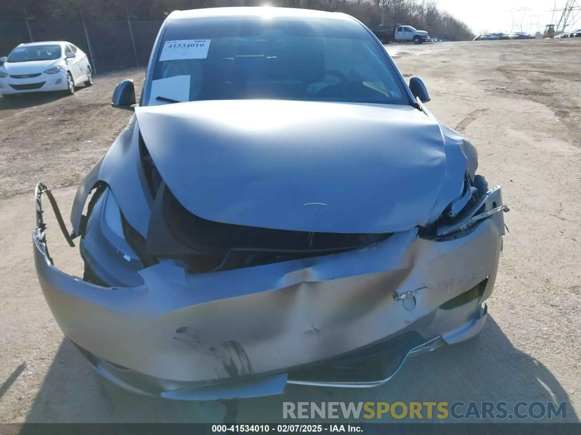 12 fotografías del automóvil dañado 7SAYGDEE2RA311261 TESLA MODEL Y 2024