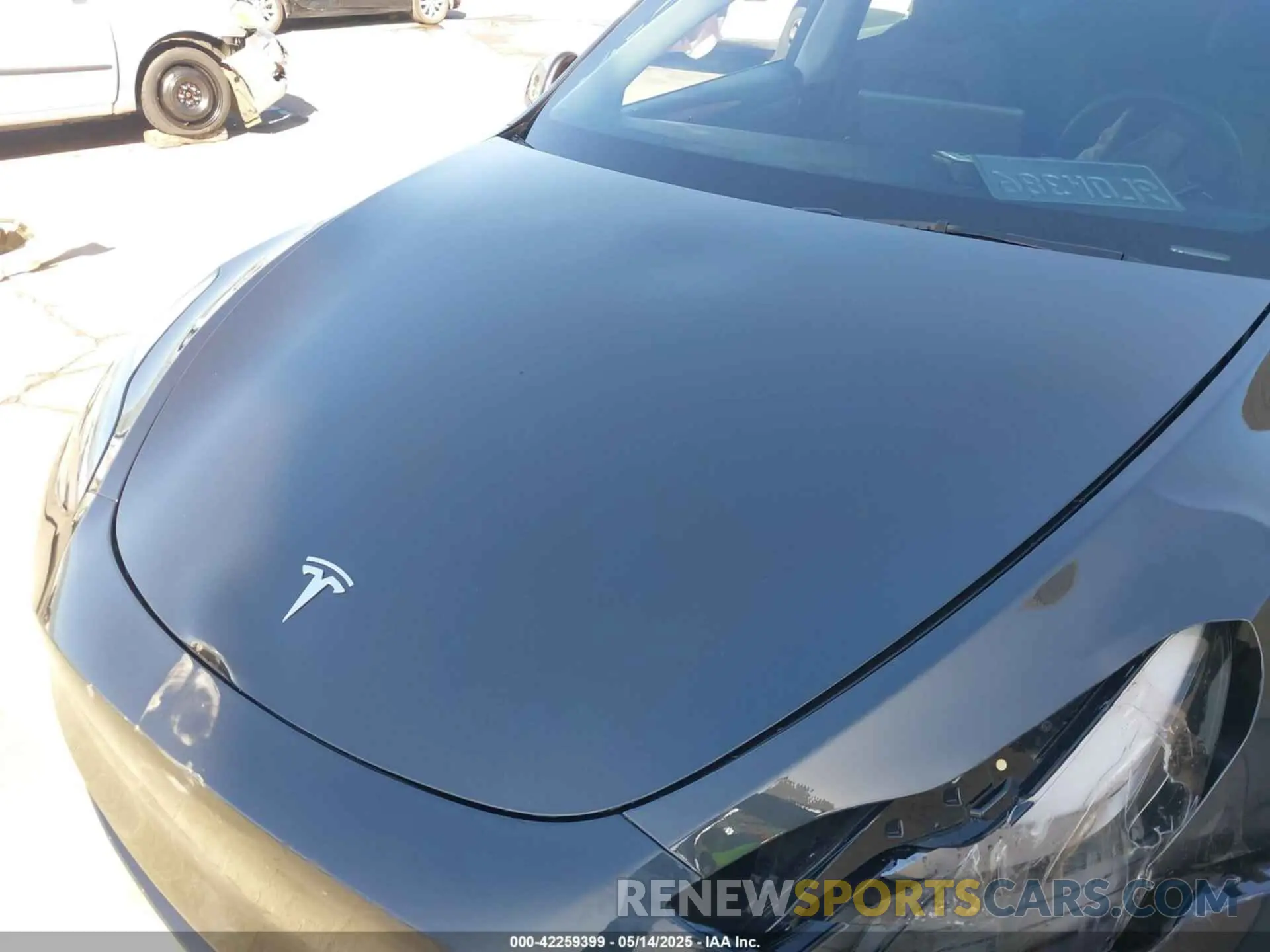 10 fotografías del automóvil dañado 7SAYGDEE2RF005762 TESLA MODEL Y 2024