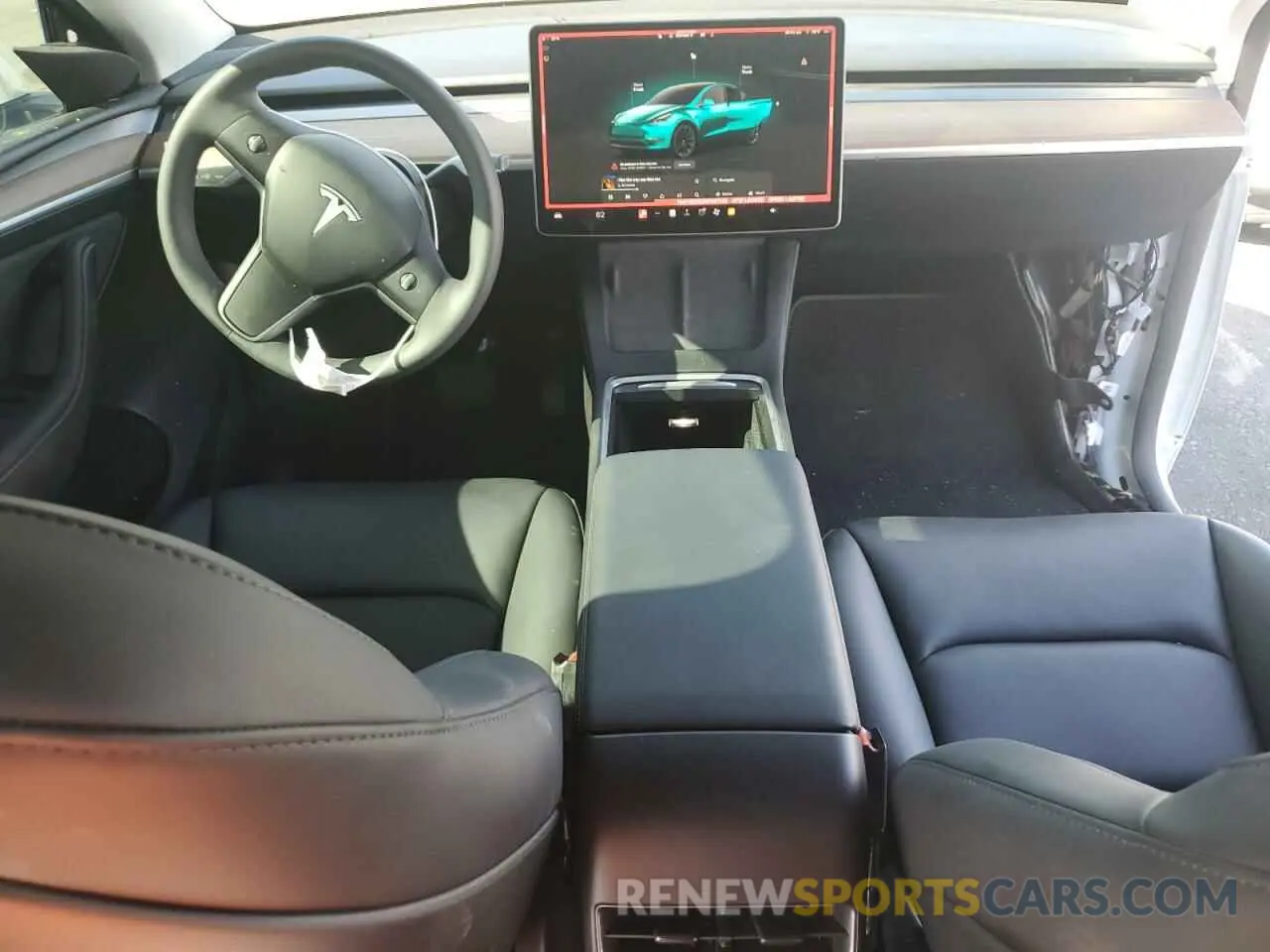 8 fotografías del automóvil dañado 7SAYGDEE2RF067145 TESLA MODEL Y 2024