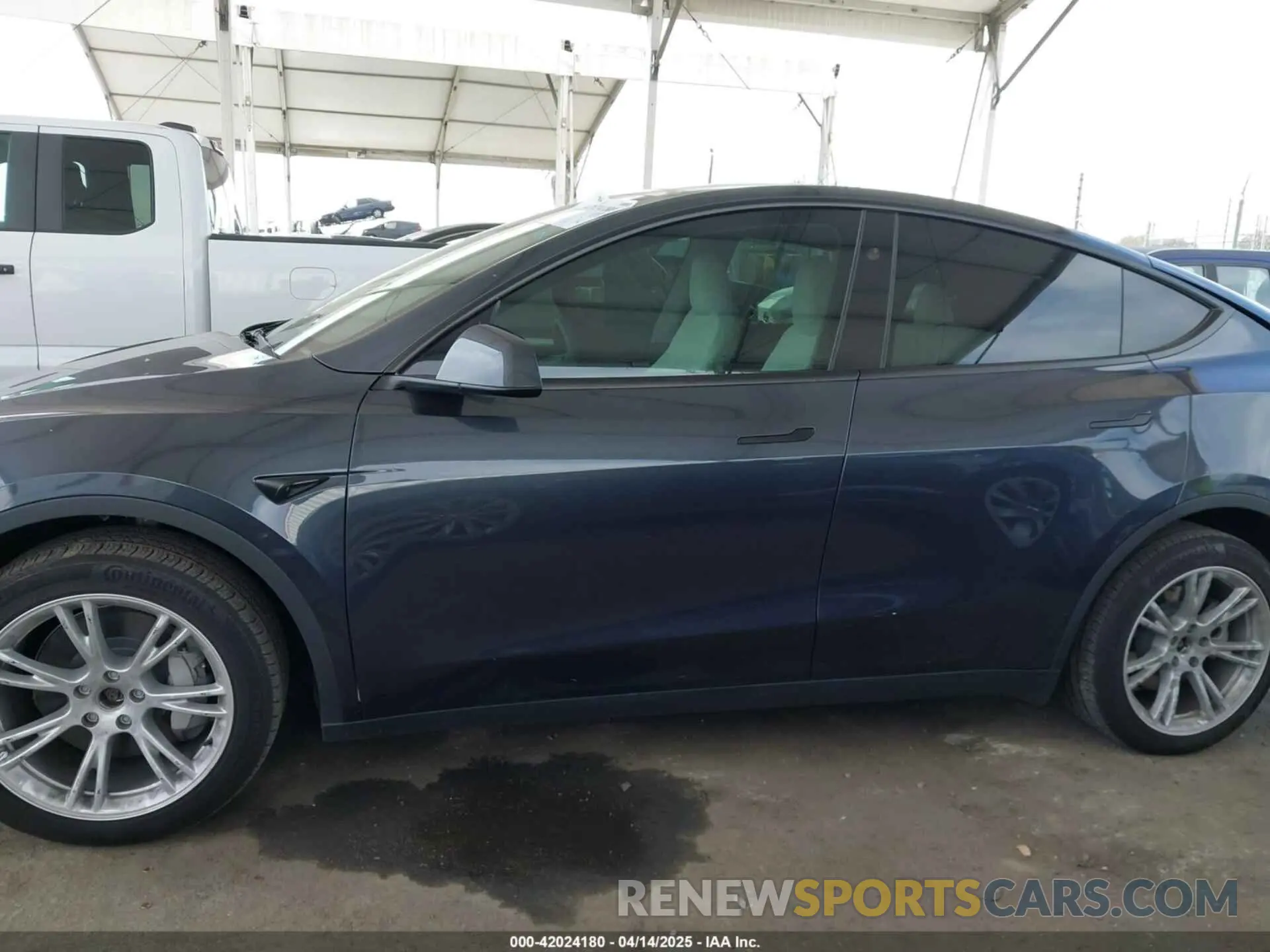 14 fotografías del automóvil dañado 7SAYGDEE2RF069588 TESLA MODEL Y 2024