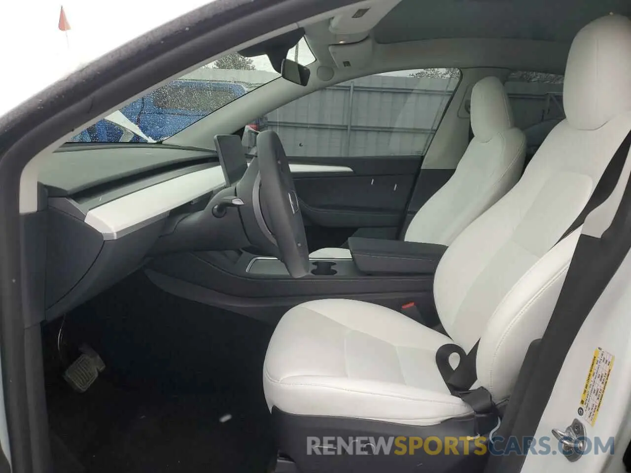 7 fotografías del automóvil dañado 7SAYGDEE2RF160327 TESLA MODEL Y 2024