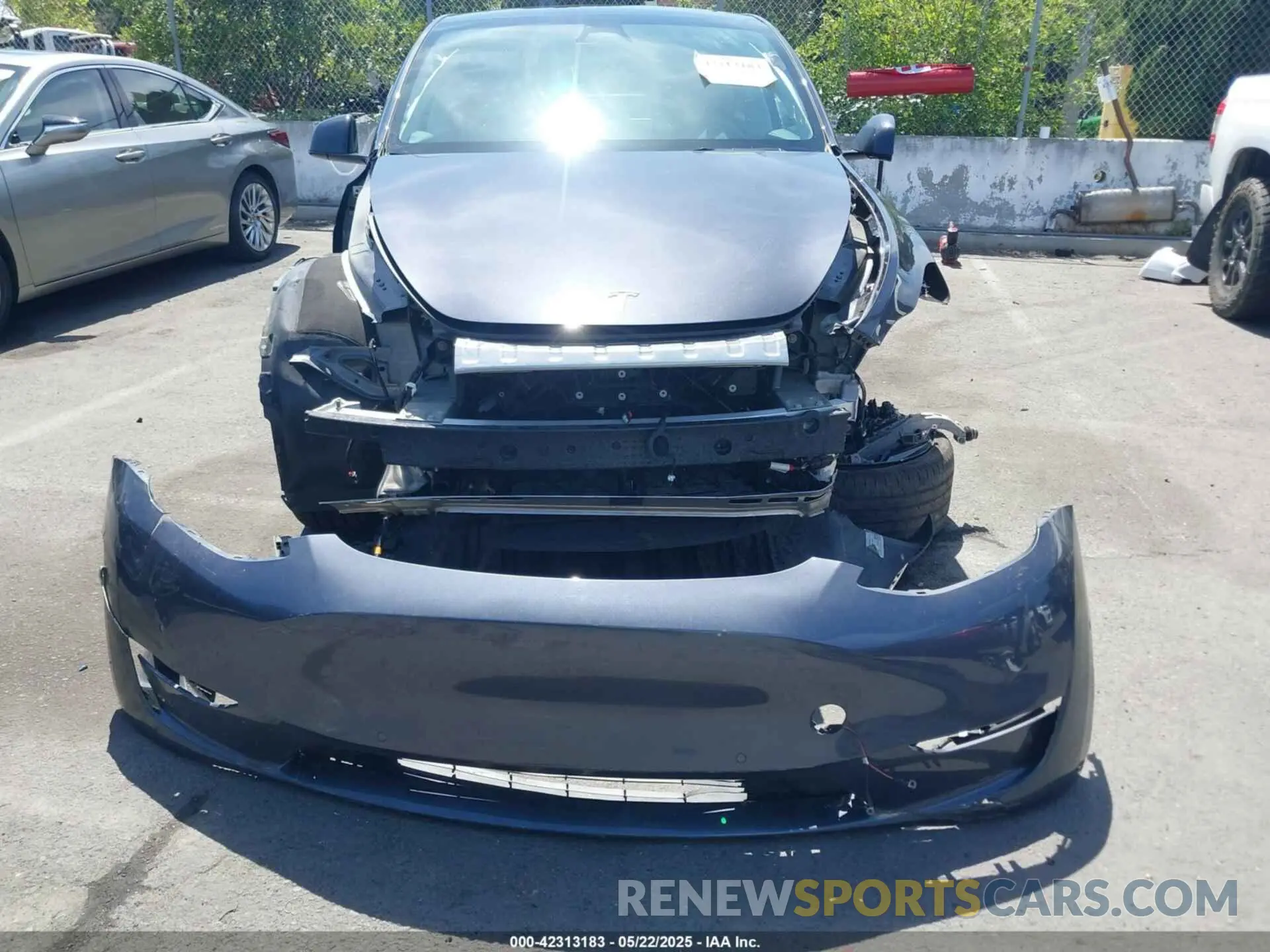 20 fotografías del automóvil dañado 7SAYGDEE2RF165012 TESLA MODEL Y 2024