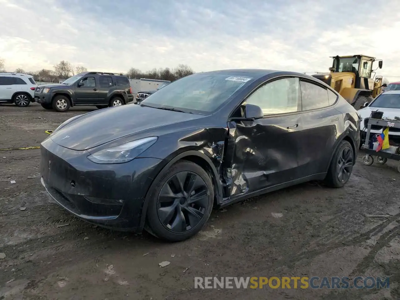 1 fotografías del automóvil dañado 7SAYGDEE2RF199662 TESLA MODEL Y 2024