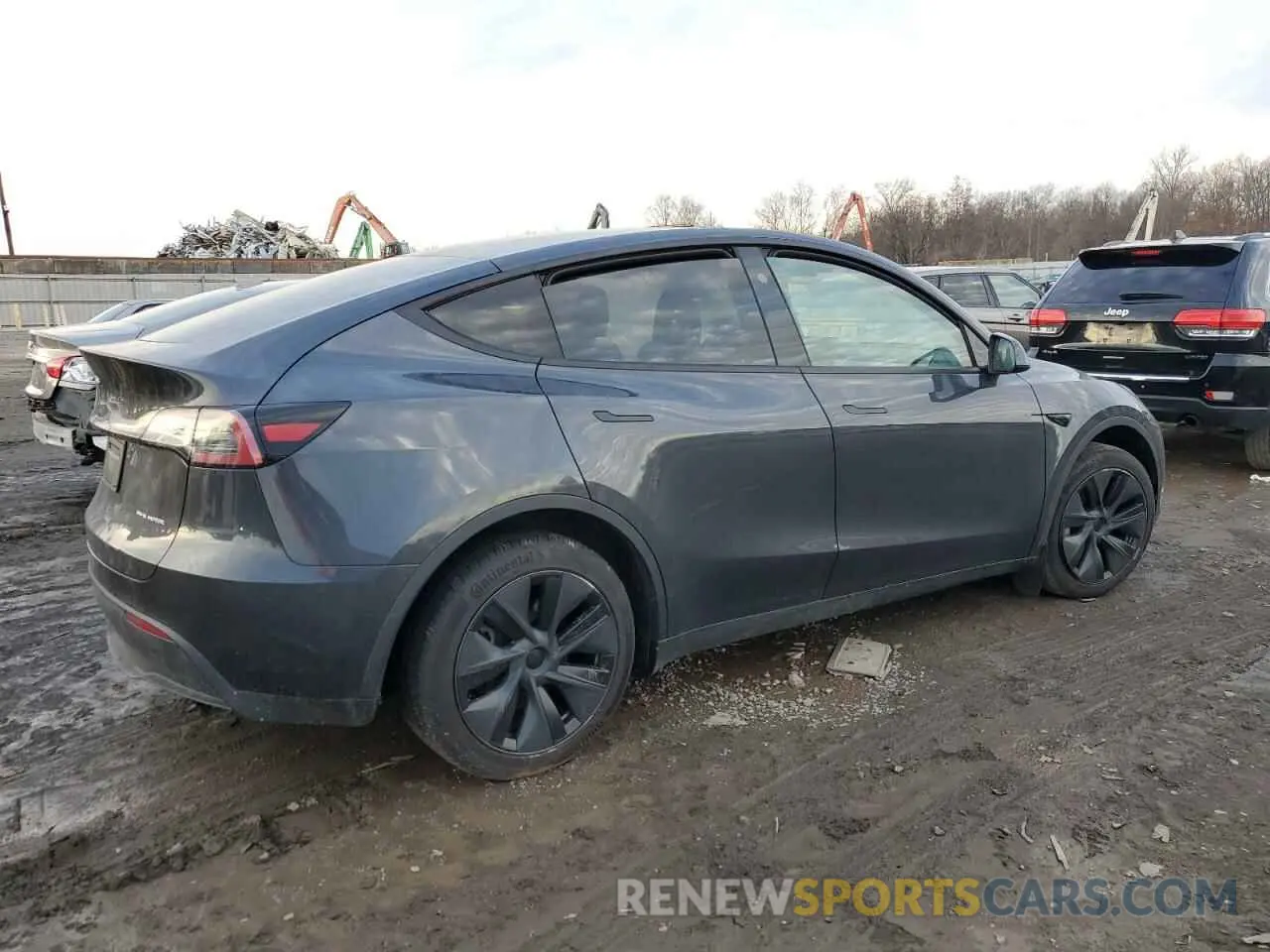 3 fotografías del automóvil dañado 7SAYGDEE2RF199662 TESLA MODEL Y 2024