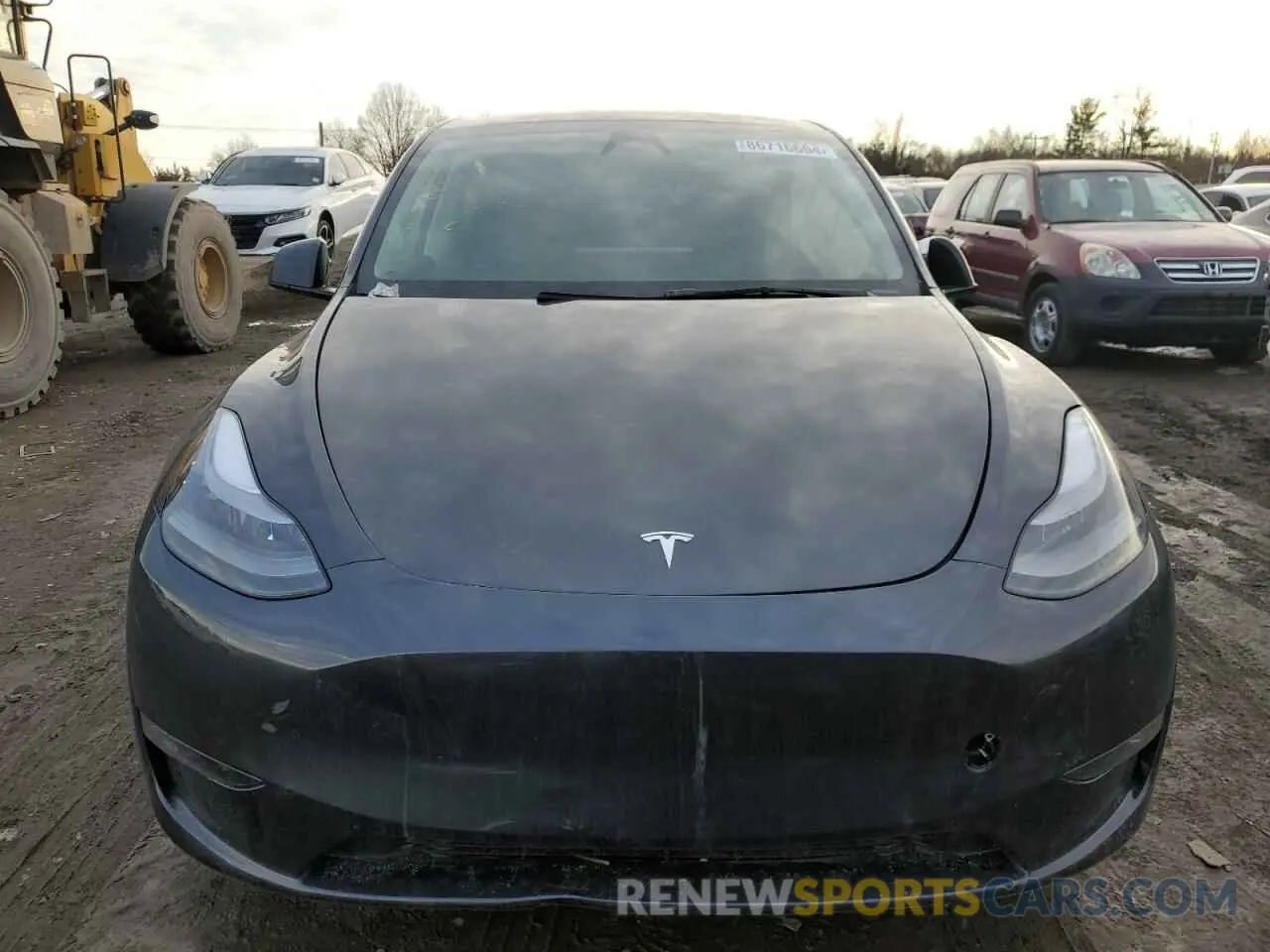 5 fotografías del automóvil dañado 7SAYGDEE2RF199662 TESLA MODEL Y 2024
