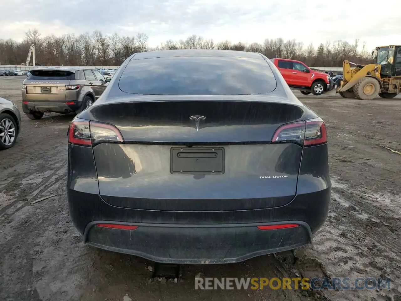 6 fotografías del automóvil dañado 7SAYGDEE2RF199662 TESLA MODEL Y 2024