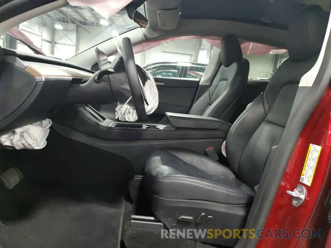 7 fotografías del automóvil dañado 7SAYGDEE2RF993786 TESLA MODEL Y 2024
