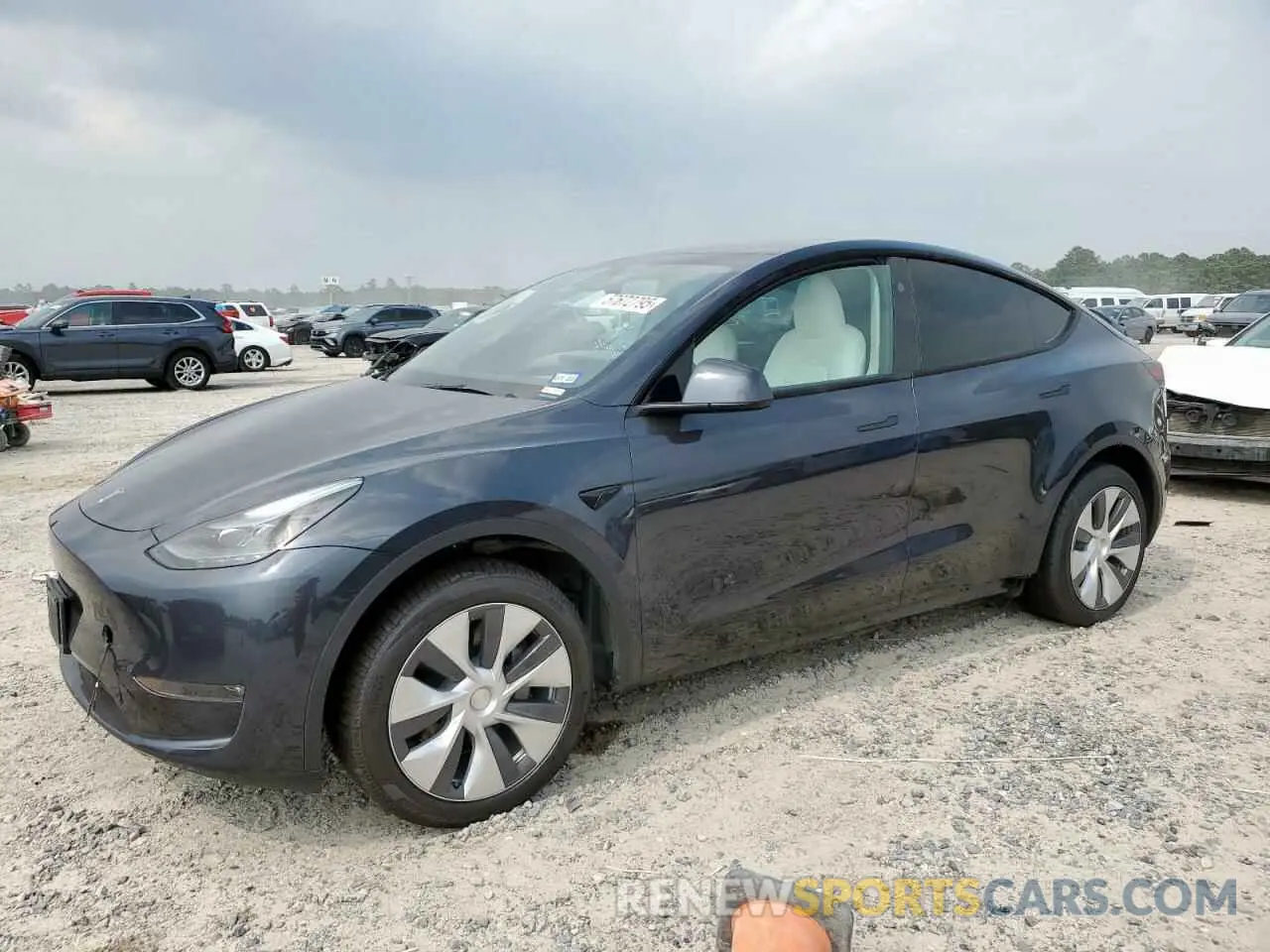 1 fotografías del automóvil dañado 7SAYGDEE3RA221844 TESLA MODEL Y 2024