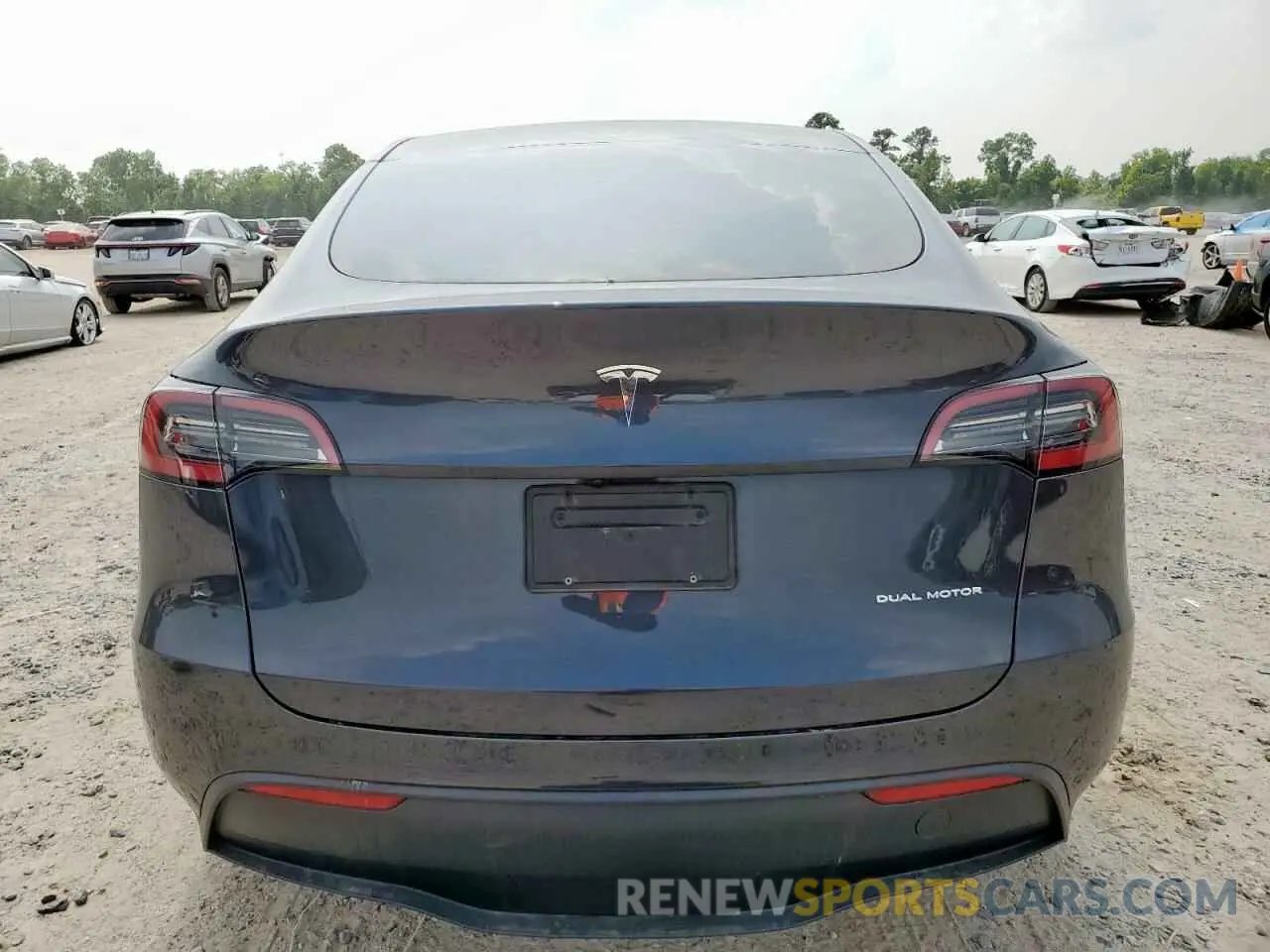 6 fotografías del automóvil dañado 7SAYGDEE3RA221844 TESLA MODEL Y 2024