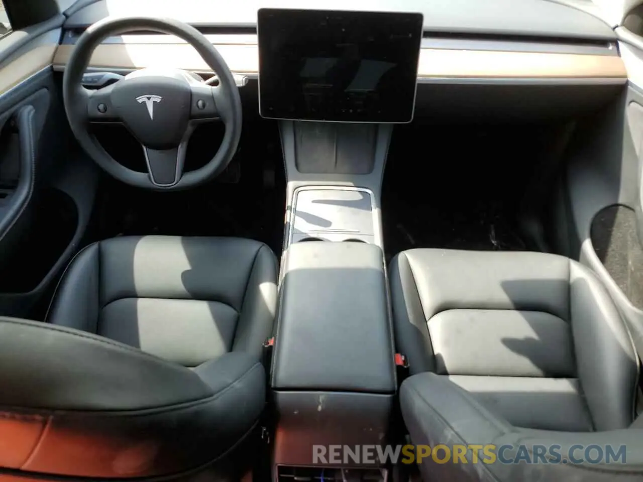 8 fotografías del automóvil dañado 7SAYGDEE3RA234223 TESLA MODEL Y 2024
