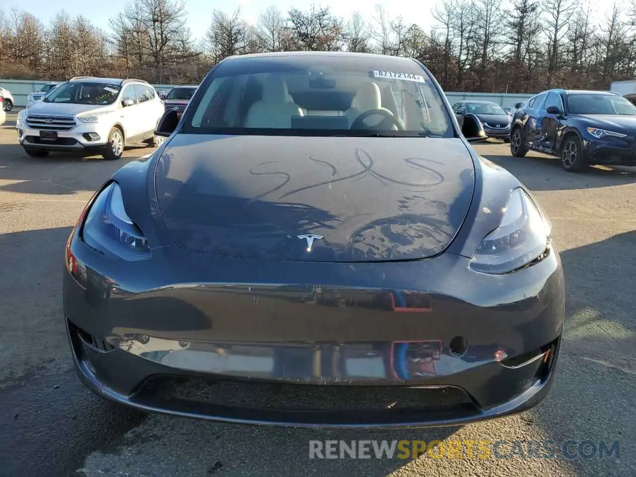 5 fotografías del automóvil dañado 7SAYGDEE3RA239454 TESLA MODEL Y 2024