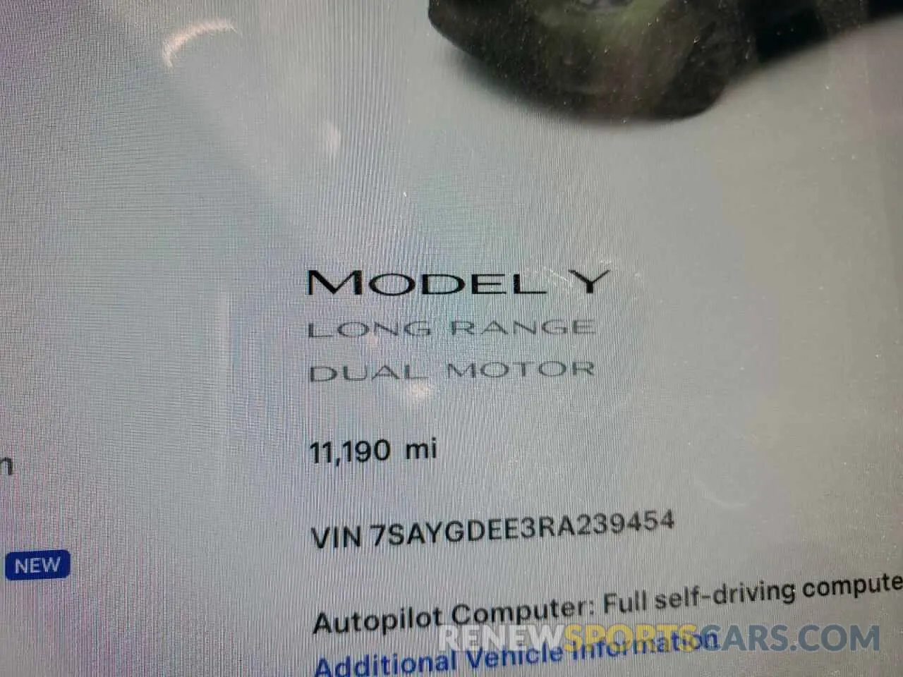 9 fotografías del automóvil dañado 7SAYGDEE3RA239454 TESLA MODEL Y 2024
