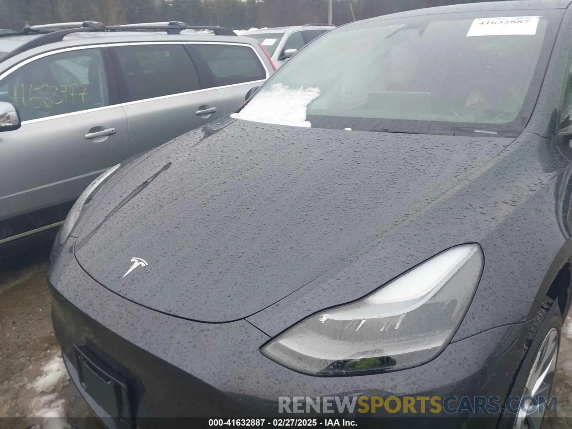 10 fotografías del automóvil dañado 7SAYGDEE3RA239499 TESLA MODEL Y 2024