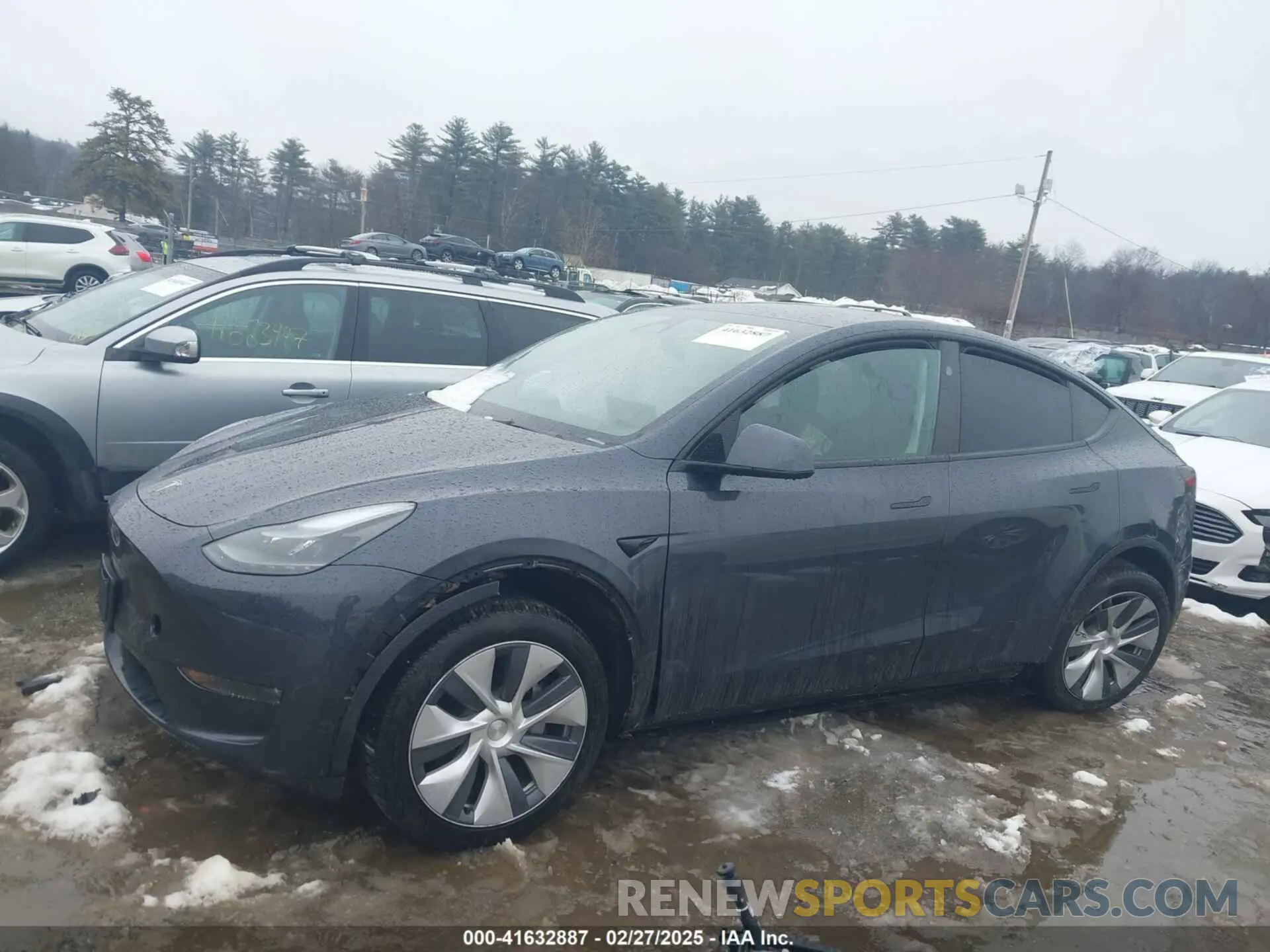 6 fotografías del automóvil dañado 7SAYGDEE3RA239499 TESLA MODEL Y 2024