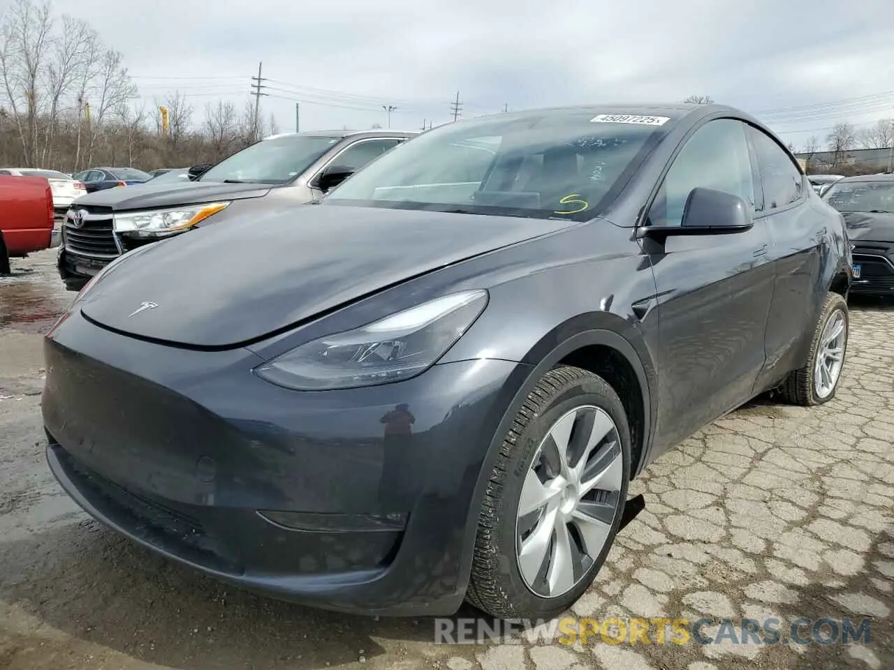 1 fotografías del automóvil dañado 7SAYGDEE3RA244878 TESLA MODEL Y 2024
