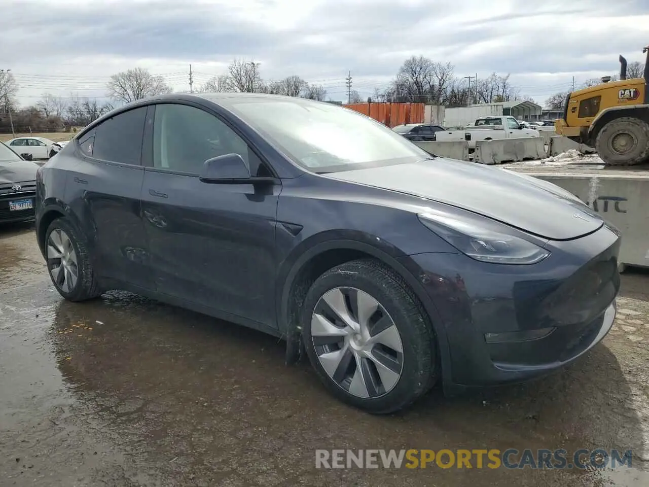 4 fotografías del automóvil dañado 7SAYGDEE3RA244878 TESLA MODEL Y 2024