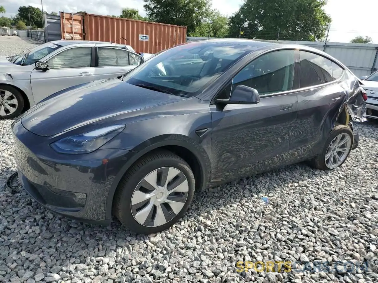 1 fotografías del automóvil dañado 7SAYGDEE3RA249434 TESLA MODEL Y 2024
