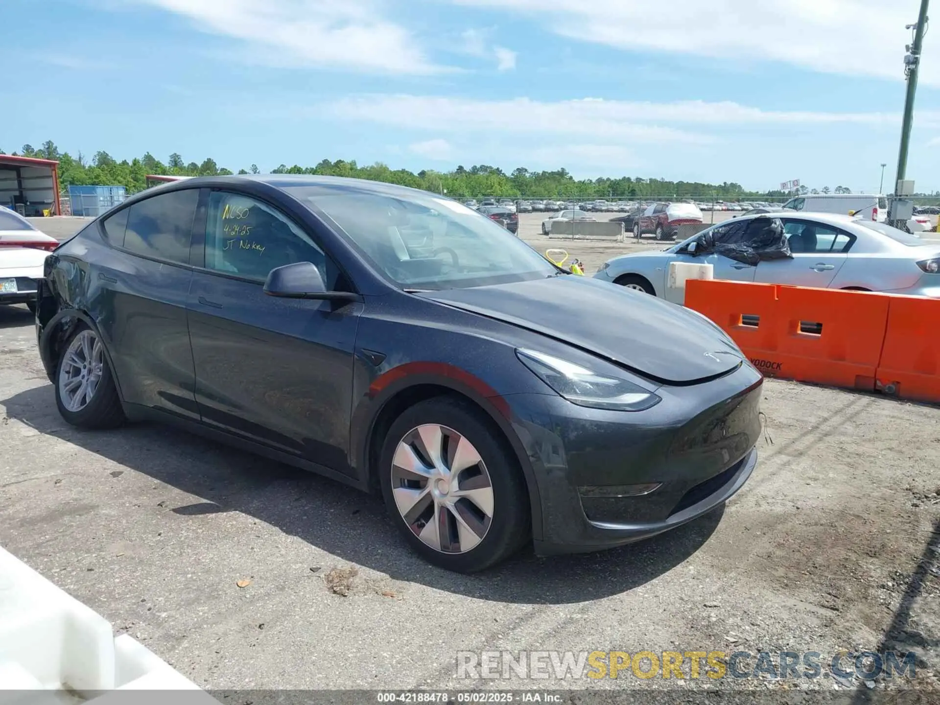 1 fotografías del automóvil dañado 7SAYGDEE3RA253127 TESLA MODEL Y 2024