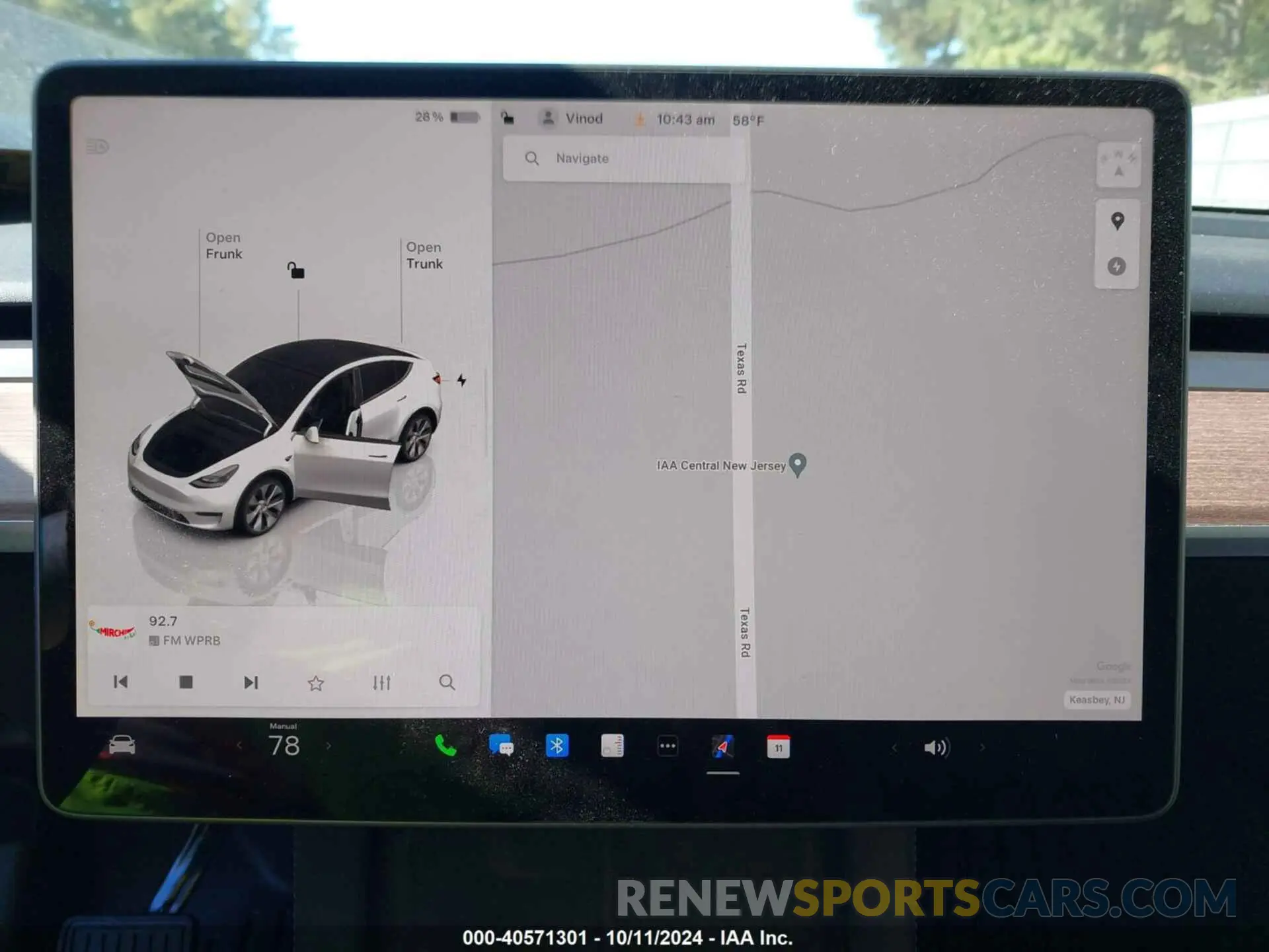18 fotografías del automóvil dañado 7SAYGDEE3RF007794 TESLA MODEL Y 2024
