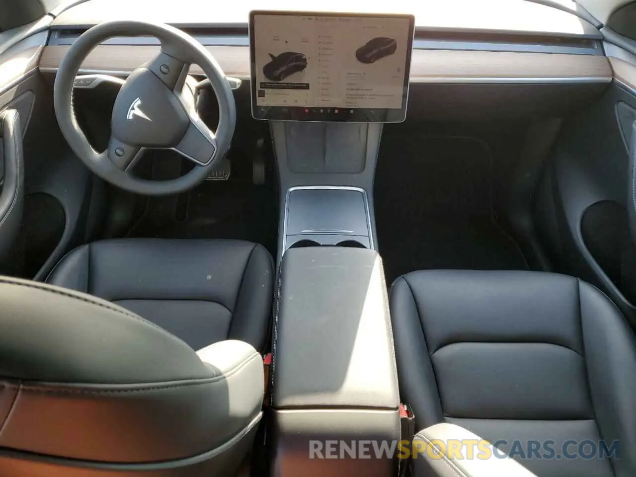 8 fotografías del automóvil dañado 7SAYGDEE3RF008802 TESLA MODEL Y 2024