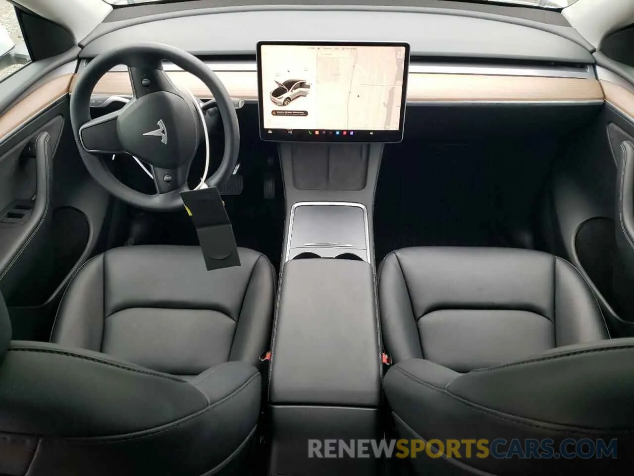 8 fotografías del automóvil dañado 7SAYGDEE3RF014812 TESLA MODEL Y 2024