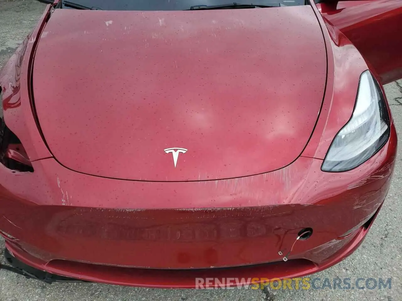 11 fotografías del automóvil dañado 7SAYGDEE3RF046322 TESLA MODEL Y 2024