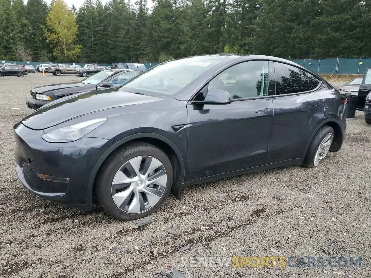 1 fotografías del automóvil dañado 7SAYGDEE3RF072919 TESLA MODEL Y 2024