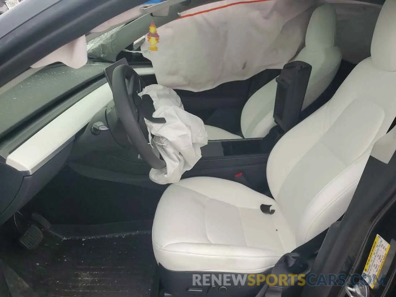 7 fotografías del automóvil dañado 7SAYGDEE3RF993215 TESLA MODEL Y 2024
