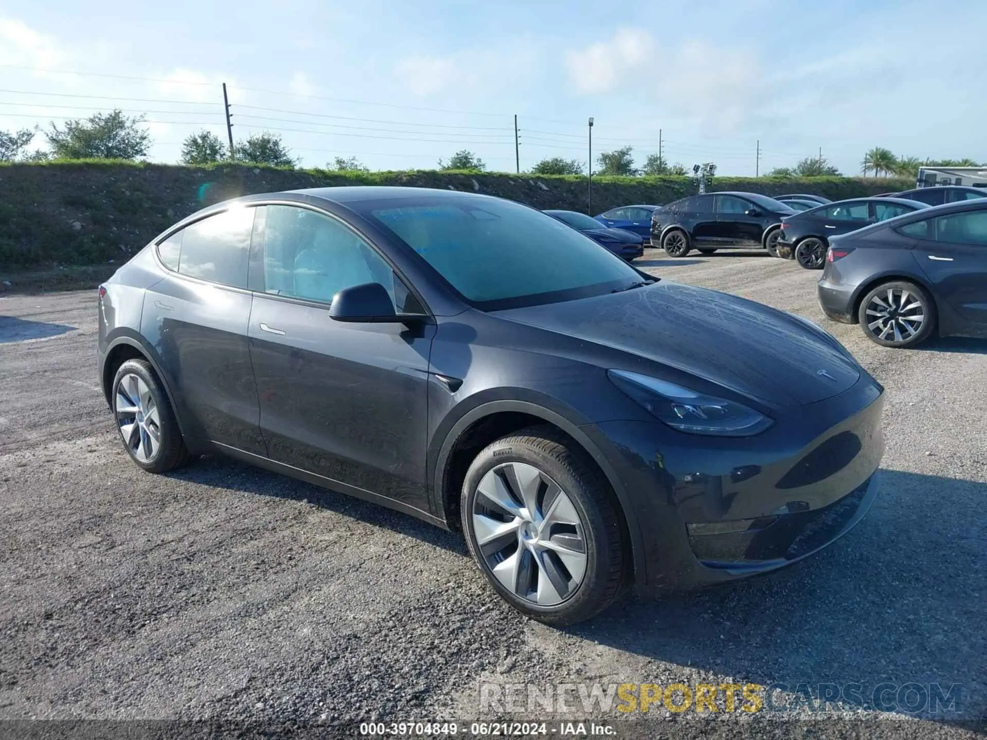 1 fotografías del automóvil dañado 7SAYGDEE4RA283088 TESLA MODEL Y 2024