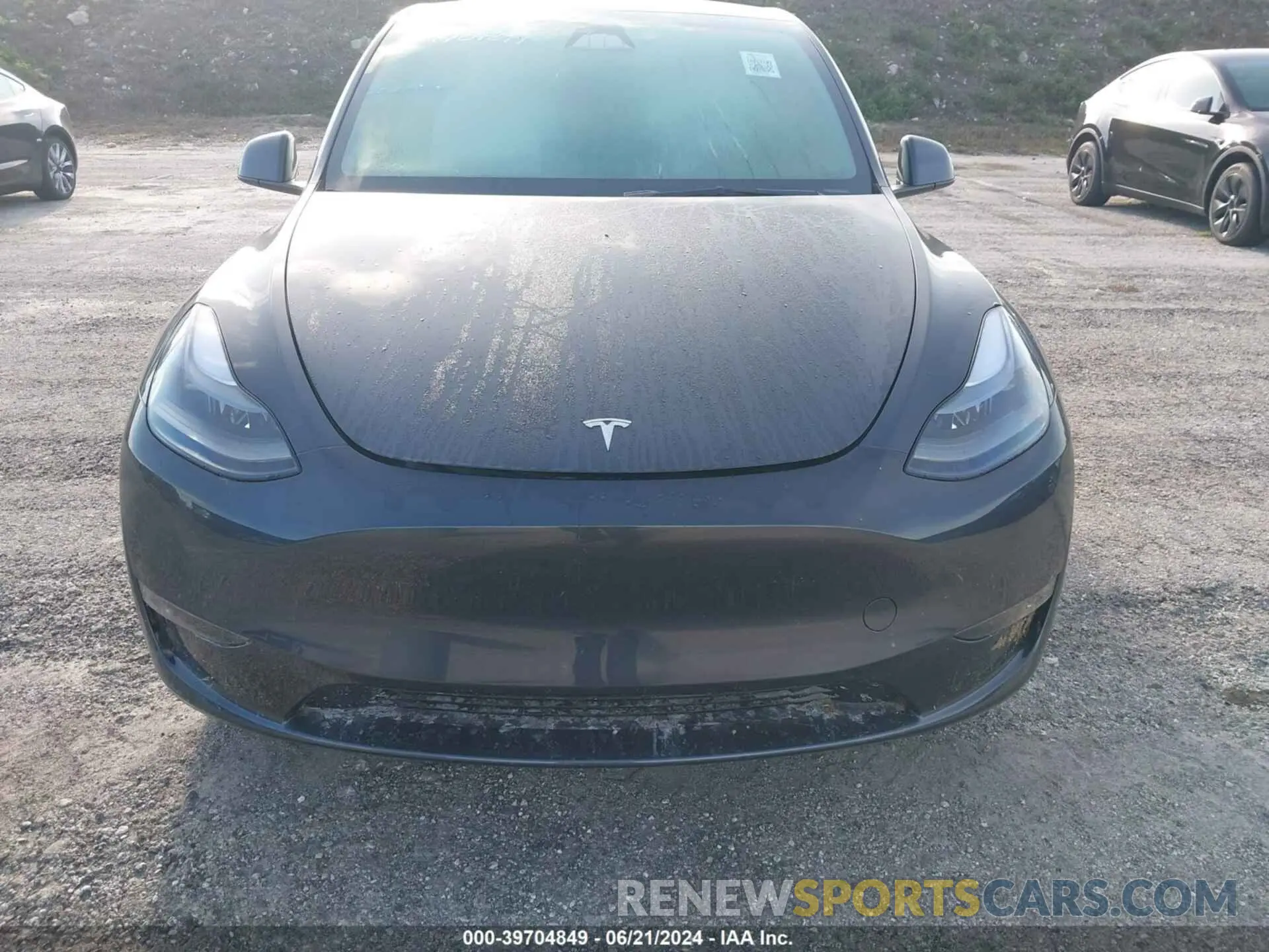 6 fotografías del automóvil dañado 7SAYGDEE4RA283088 TESLA MODEL Y 2024