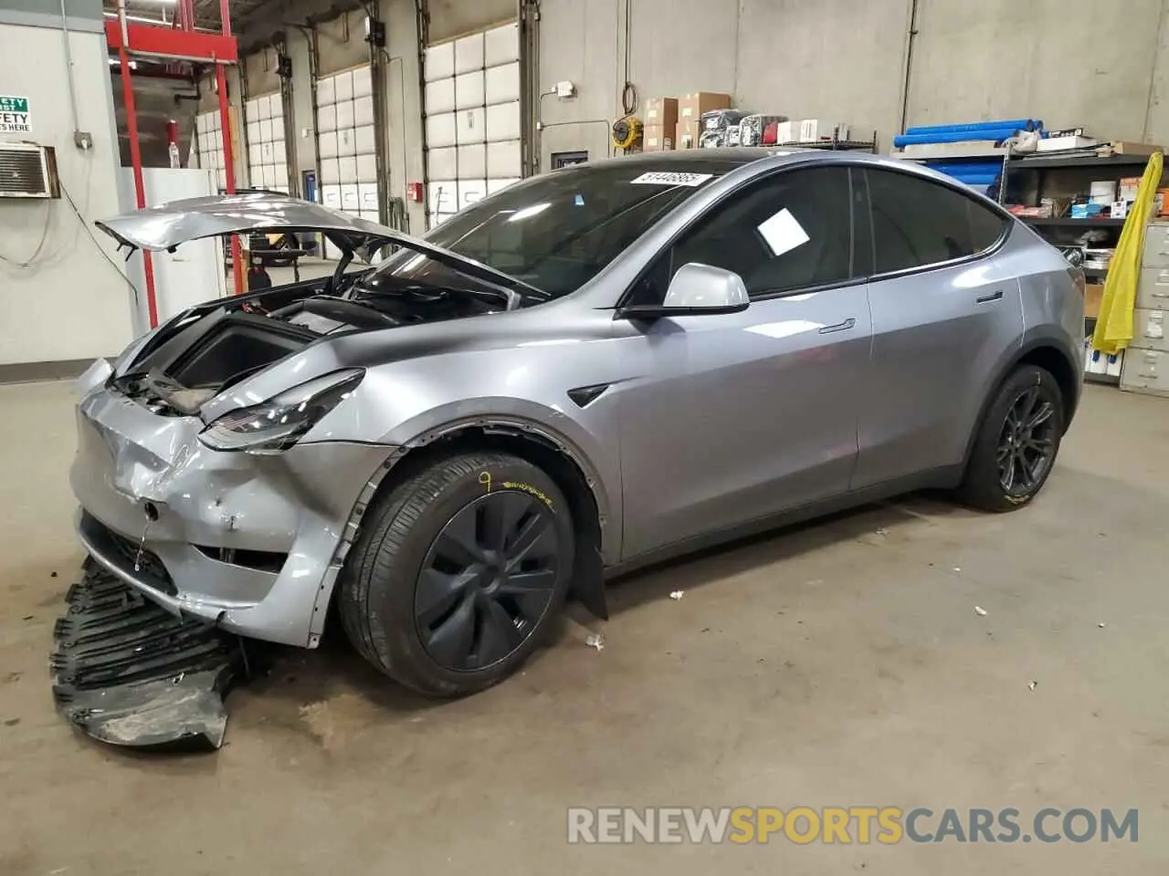 1 fotografías del automóvil dañado 7SAYGDEE4RA318180 TESLA MODEL Y 2024