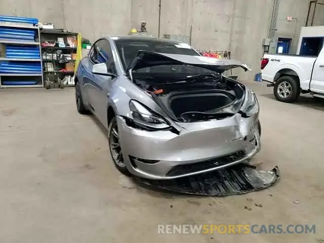 11 fotografías del automóvil dañado 7SAYGDEE4RA318180 TESLA MODEL Y 2024