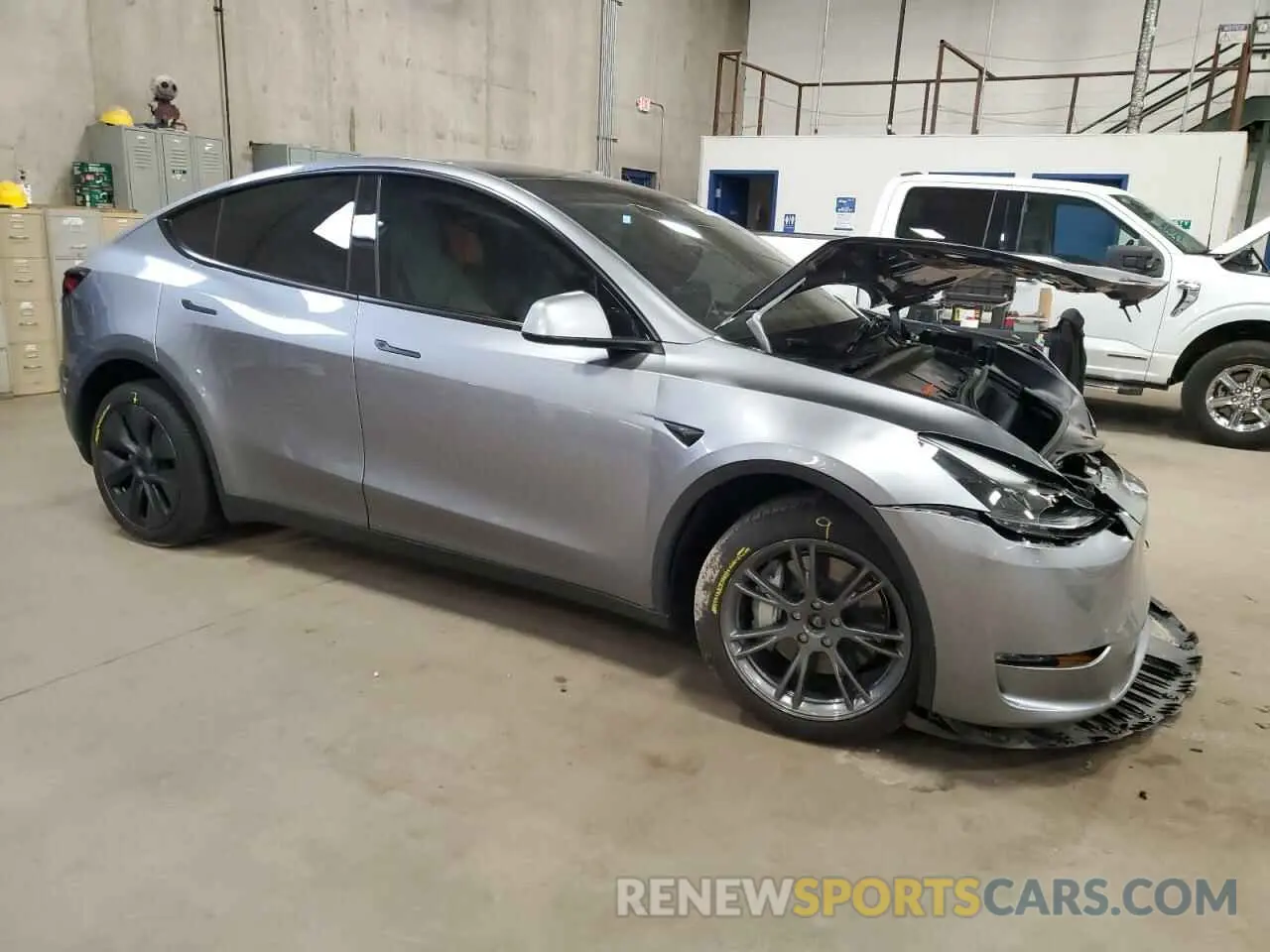 4 fotografías del automóvil dañado 7SAYGDEE4RA318180 TESLA MODEL Y 2024