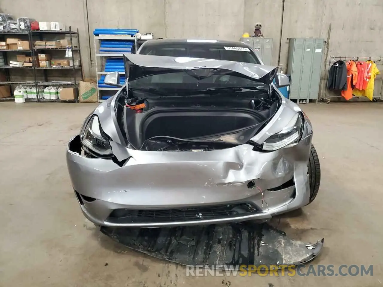 5 fotografías del automóvil dañado 7SAYGDEE4RA318180 TESLA MODEL Y 2024
