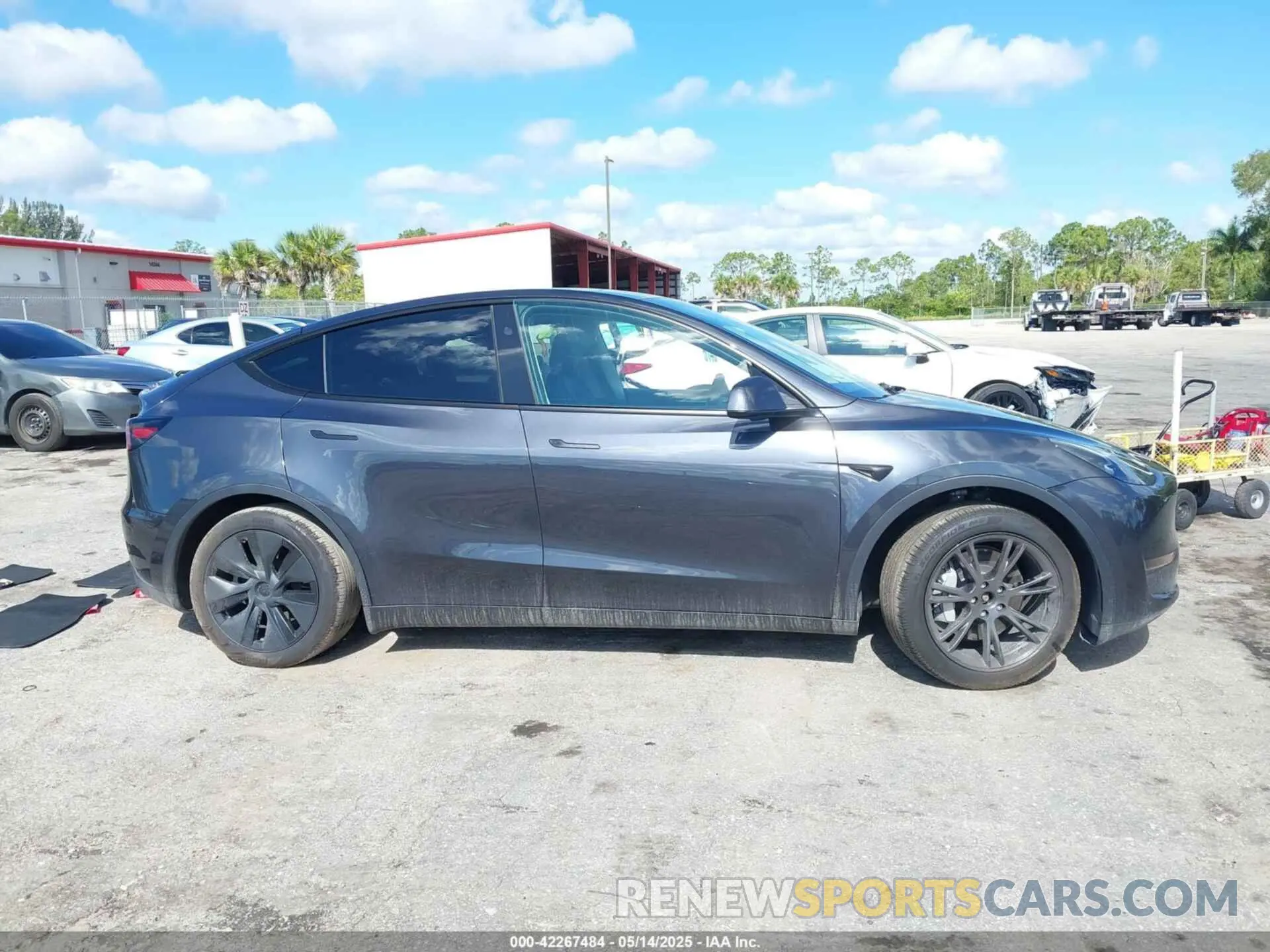 13 fotografías del automóvil dañado 7SAYGDEE4RA322410 TESLA MODEL Y 2024