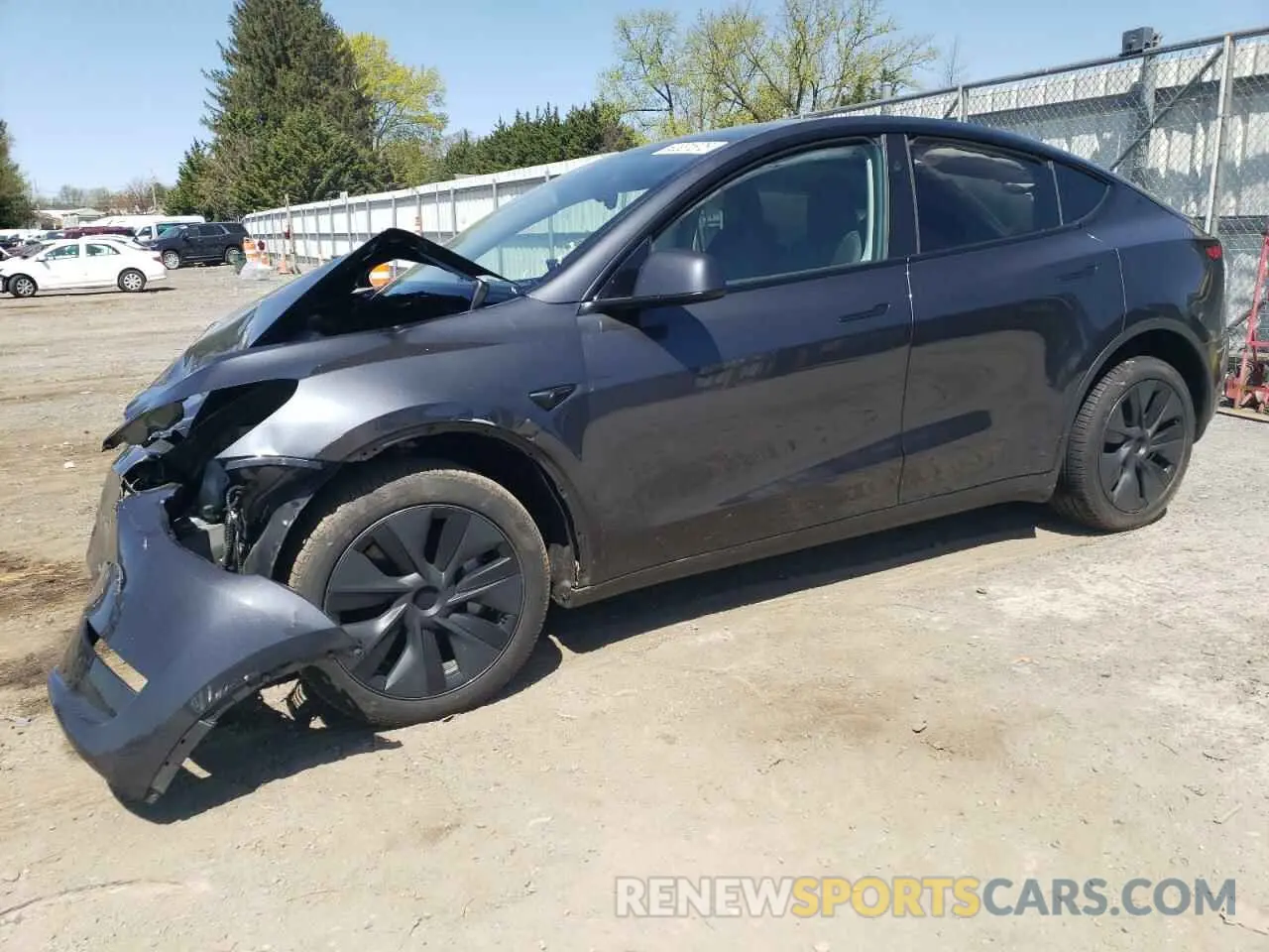 1 fotografías del automóvil dañado 7SAYGDEE4RA325095 TESLA MODEL Y 2024