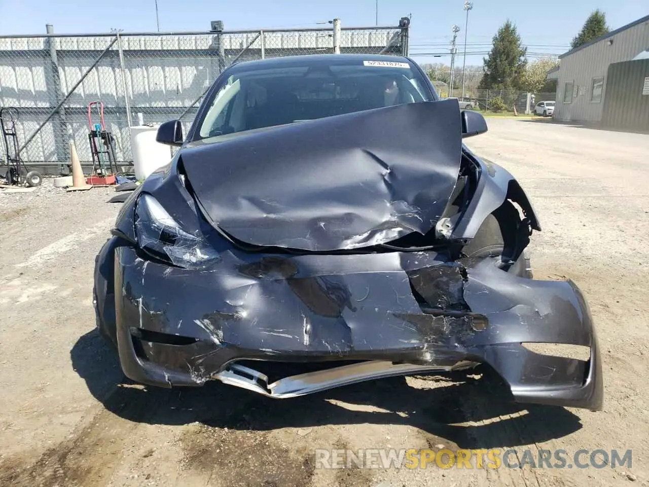 5 fotografías del automóvil dañado 7SAYGDEE4RA325095 TESLA MODEL Y 2024