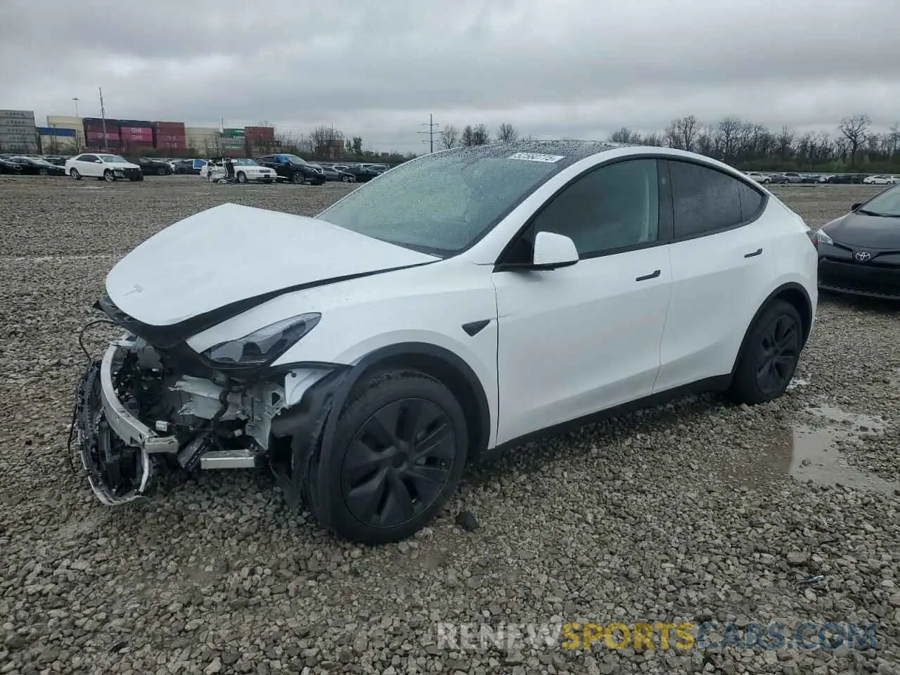 1 fotografías del automóvil dañado 7SAYGDEE4RA327350 TESLA MODEL Y 2024