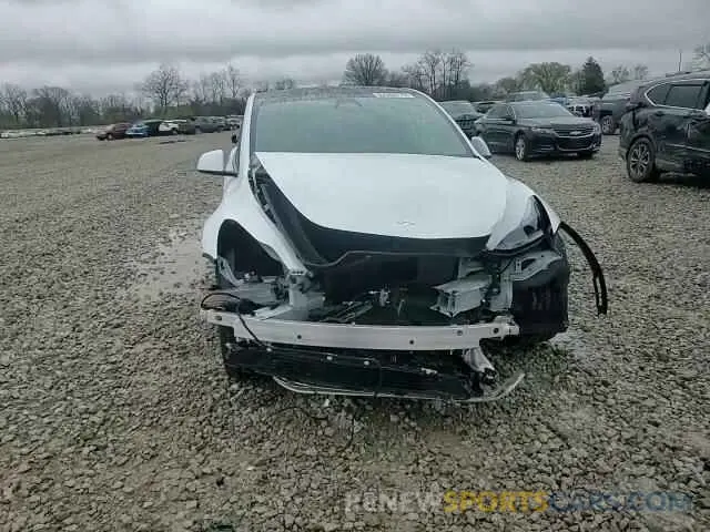 10 fotografías del automóvil dañado 7SAYGDEE4RA327350 TESLA MODEL Y 2024