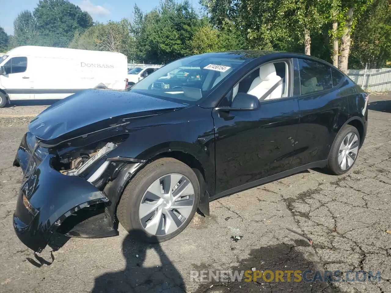 1 fotografías del automóvil dañado 7SAYGDEE4RF075098 TESLA MODEL Y 2024