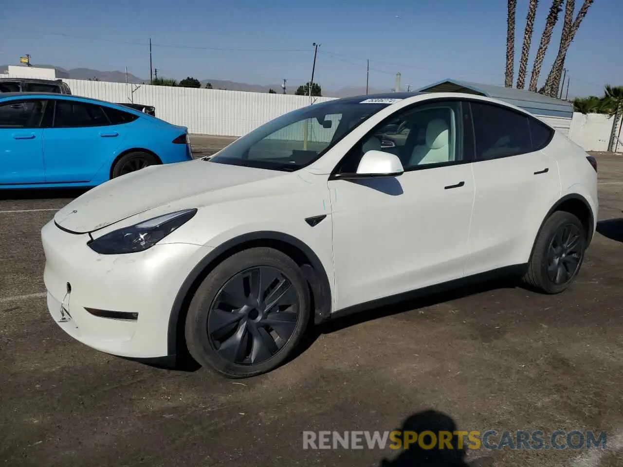 1 fotografías del automóvil dañado 7SAYGDEE4RF128933 TESLA MODEL Y 2024