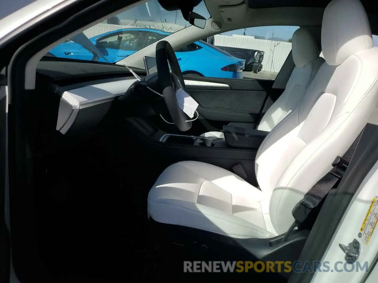 7 fotografías del automóvil dañado 7SAYGDEE4RF128933 TESLA MODEL Y 2024